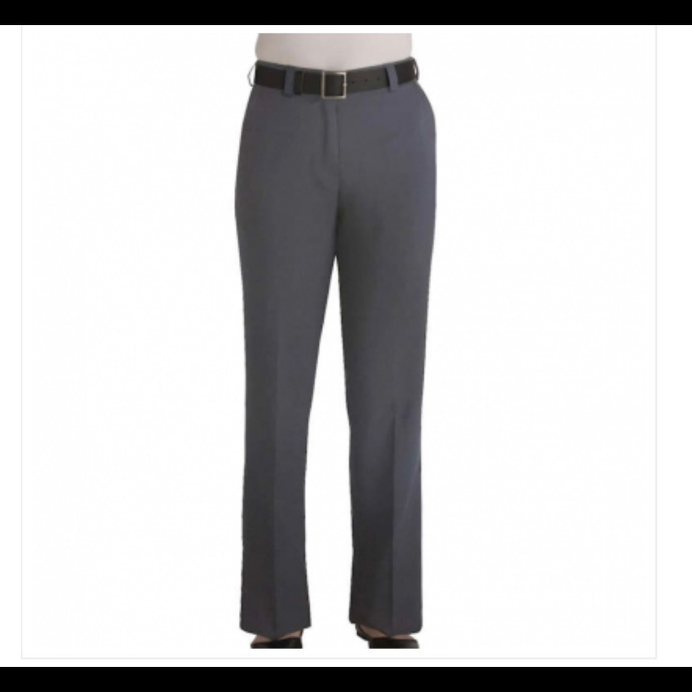 **$5 FINAL SALE** BNWT Edwards Security Uniform Polyester Flat Front Pant 14 UR